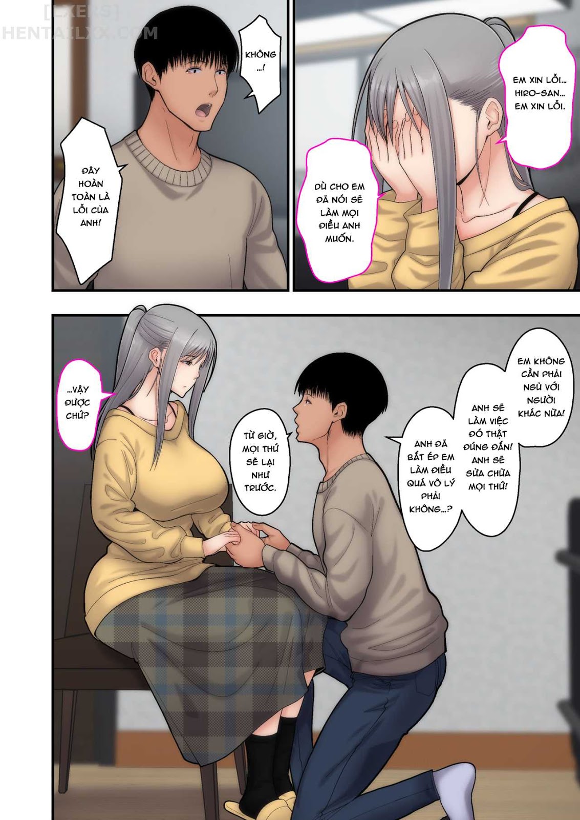 Đọc truyện hentai Tsuma Omoi, Netorase - Chap 2 - [END]