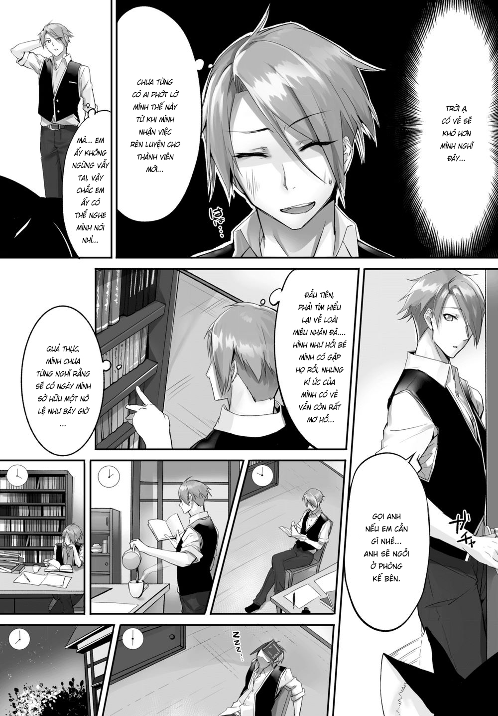 Đọc truyện hentai Nô lệ tai mèo - Chap 2
