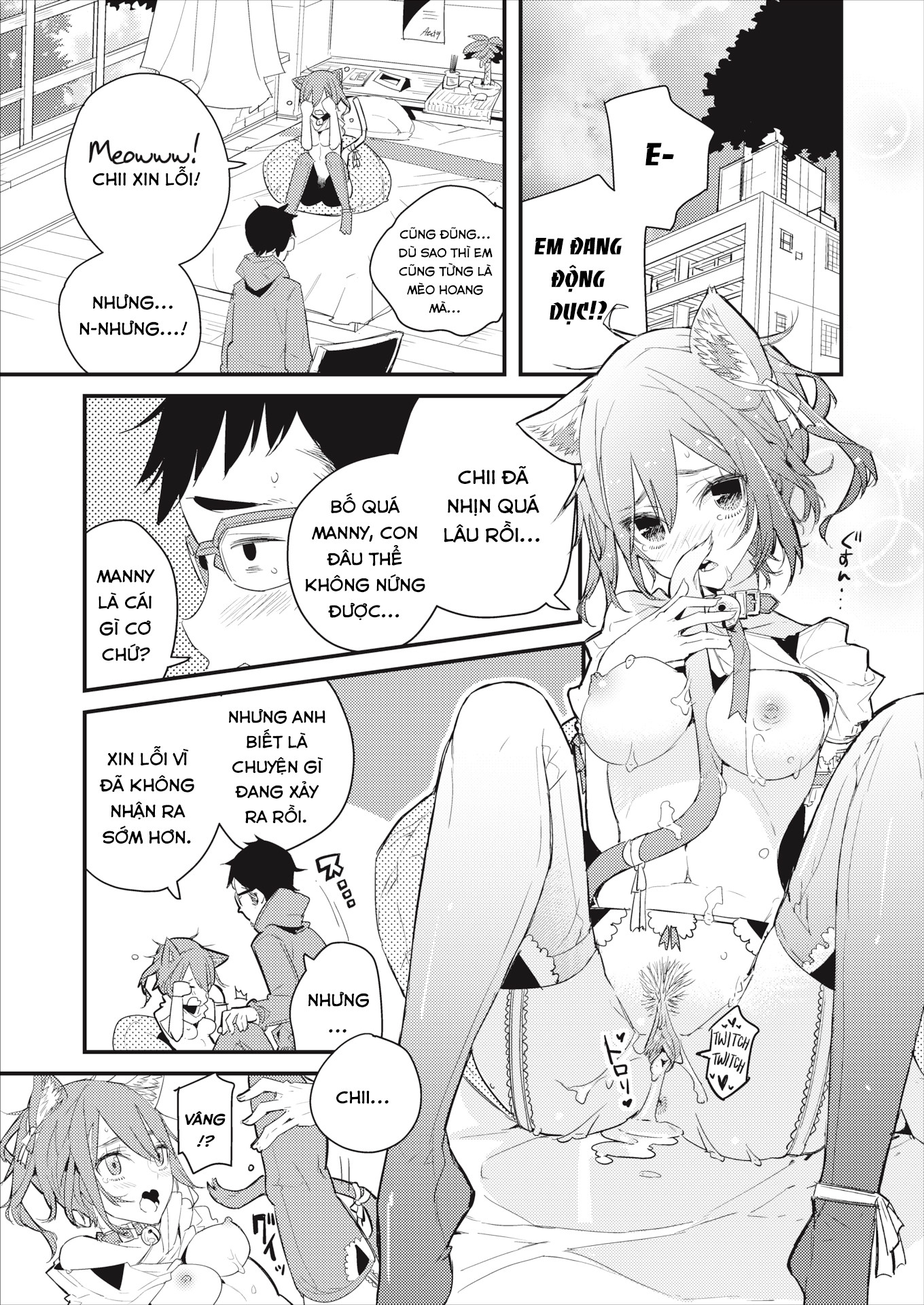 Đọc truyện hentai Cast-Aside Kemomimi Chii - Oneshot