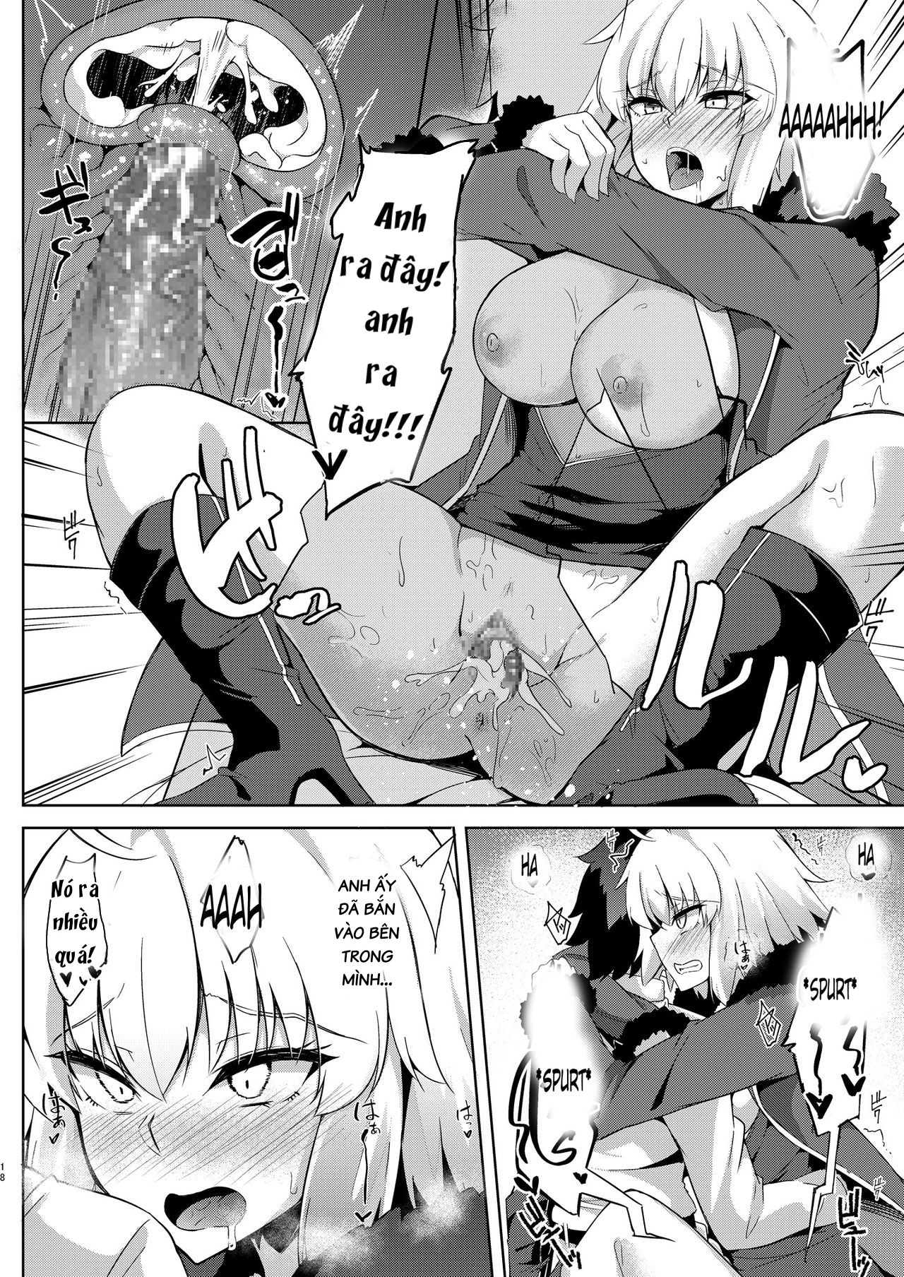 Đọc truyện hentai Seijo-sama ni Shitto Shichau Alter-chan - Oneshot