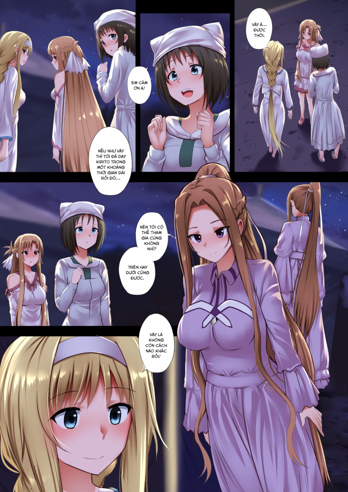 Đọc truyện hentai Minna Kara no Omoi (Sword Art Online) - Oneshot
