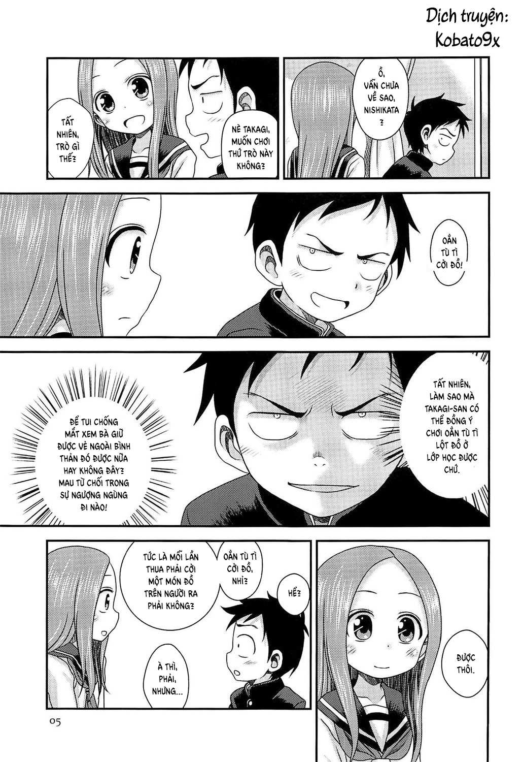 Đọc truyện hentai SAPPHIRE (Karakai Jouzu no Takagi-san) - Oneshot