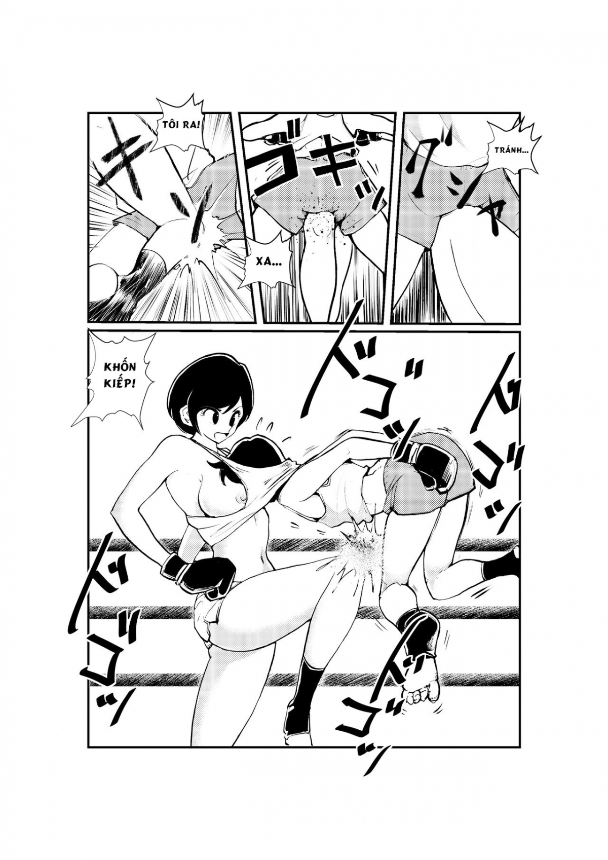 Đọc truyện hentai Meo Taikou Boxing - Oneshot