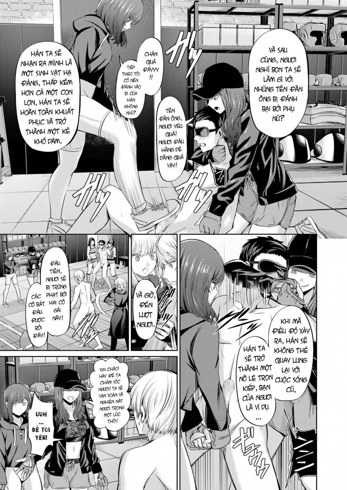 Đọc truyện hentai Ningen Sandbag - Oneshot
