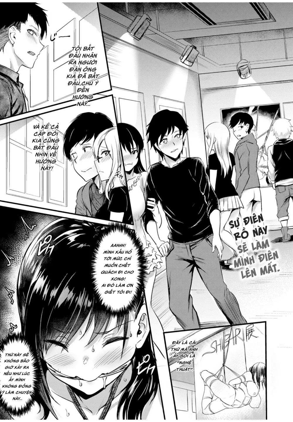 Đọc truyện hentai Nghệ thuật bondage. - Oneshot