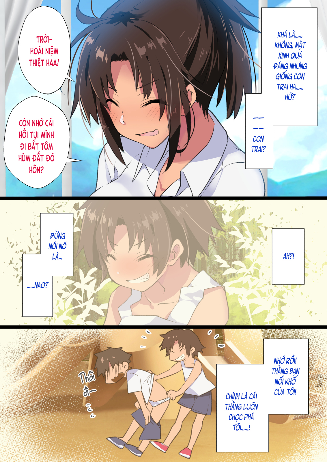 Đọc truyện hentai Bạn nối khố nhà quê đang phát tình! (nguyên tác) - Truyện: Phần A