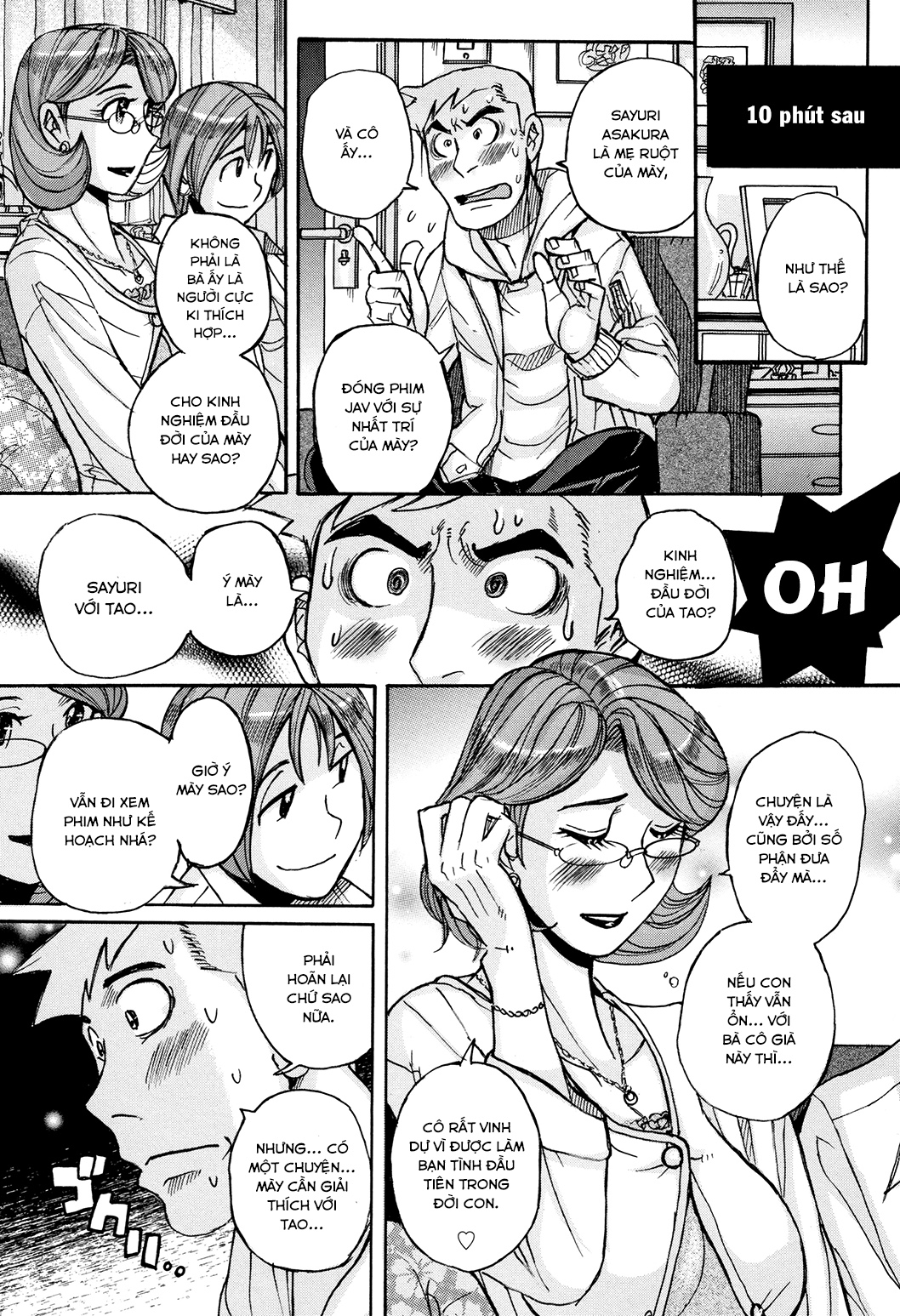 Đọc truyện hentai Bà già nhà tôi vẫn cực kì gợi dục - Chap 2