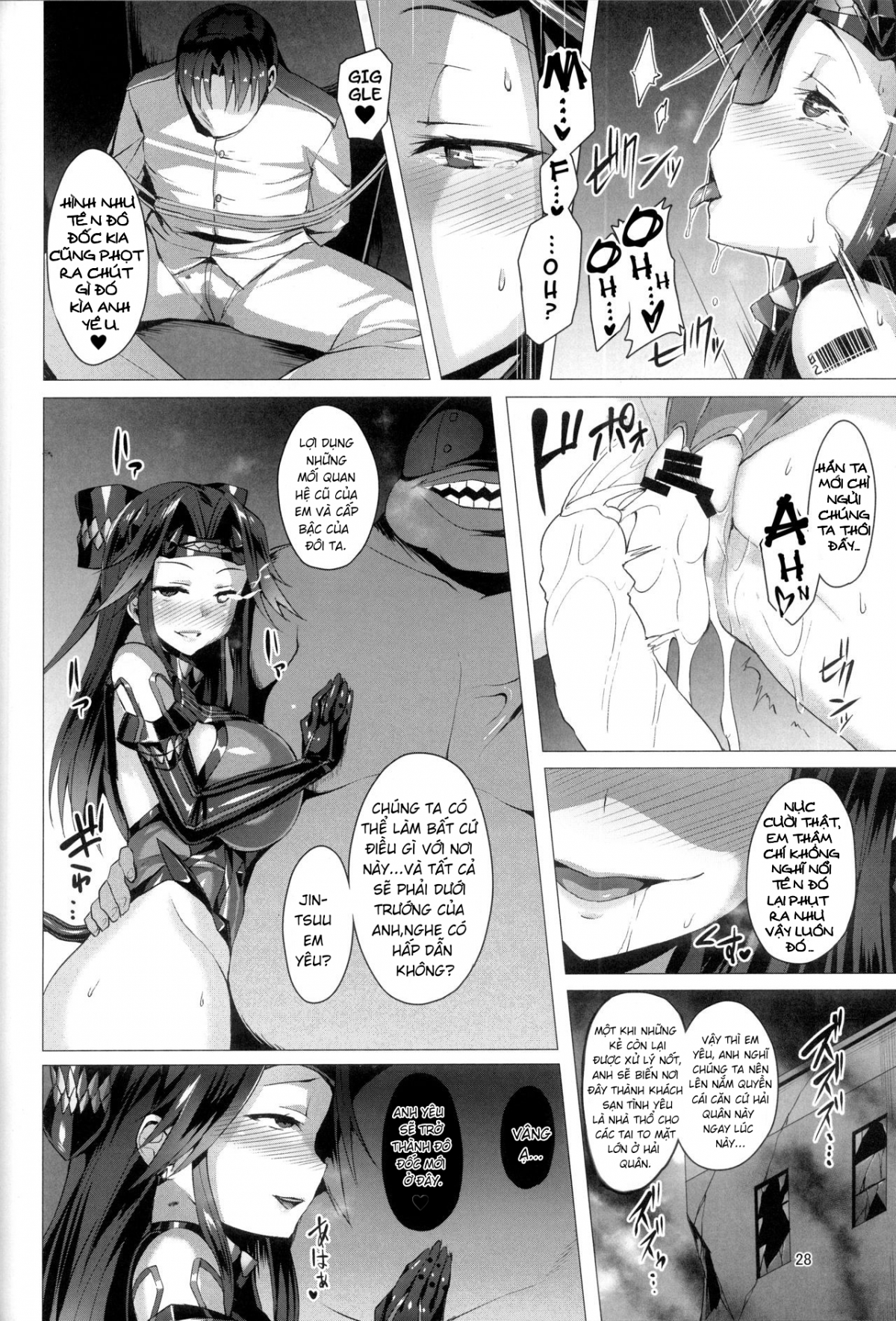 Đọc truyện hentai Slave Fleet Harlot Jintsuu - Oneshot