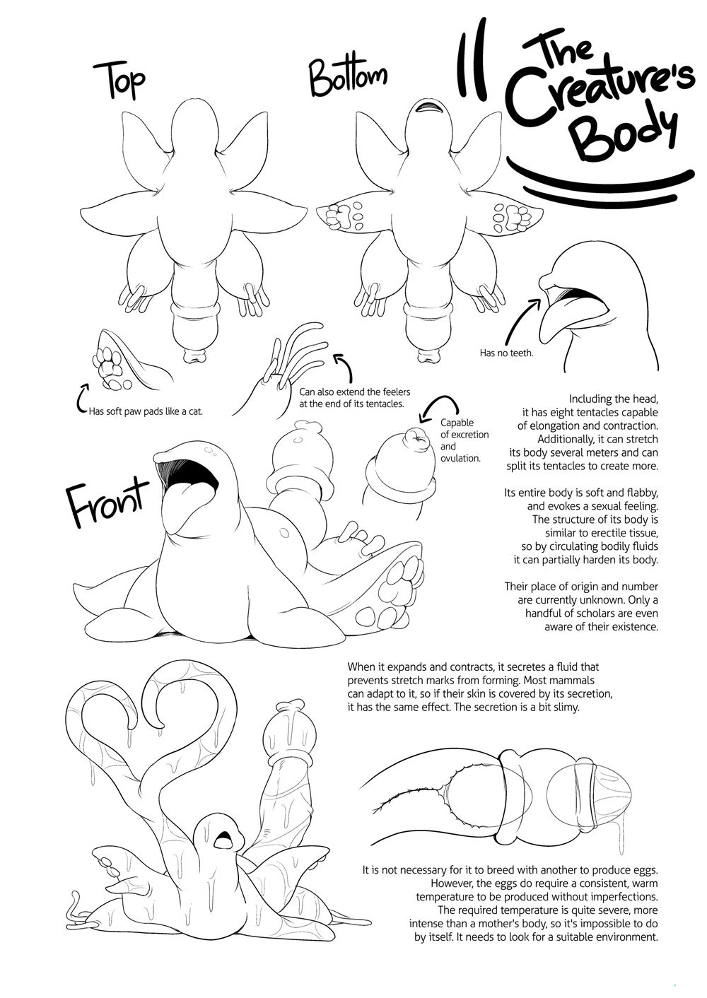 Đọc truyện hentai Sinh vật kỳ lạ và tôi - Oneshot