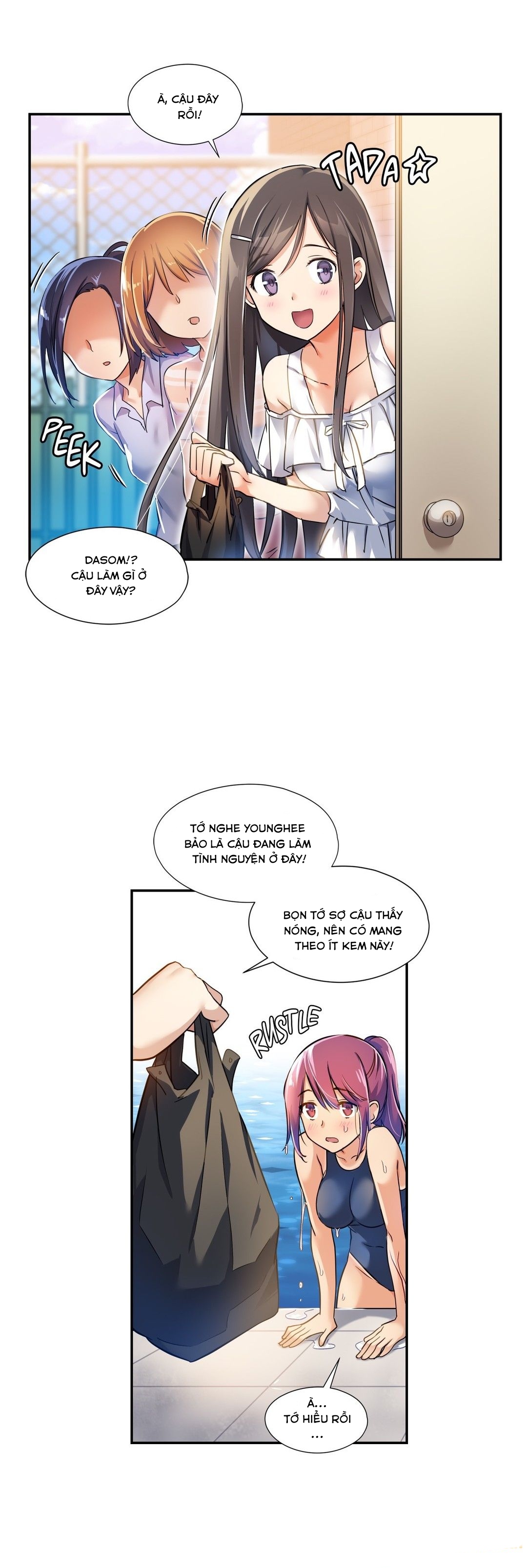 Đọc truyện hentai Dõi theo tình đầu - Chap 4 (Nách nè Mlem mlem)