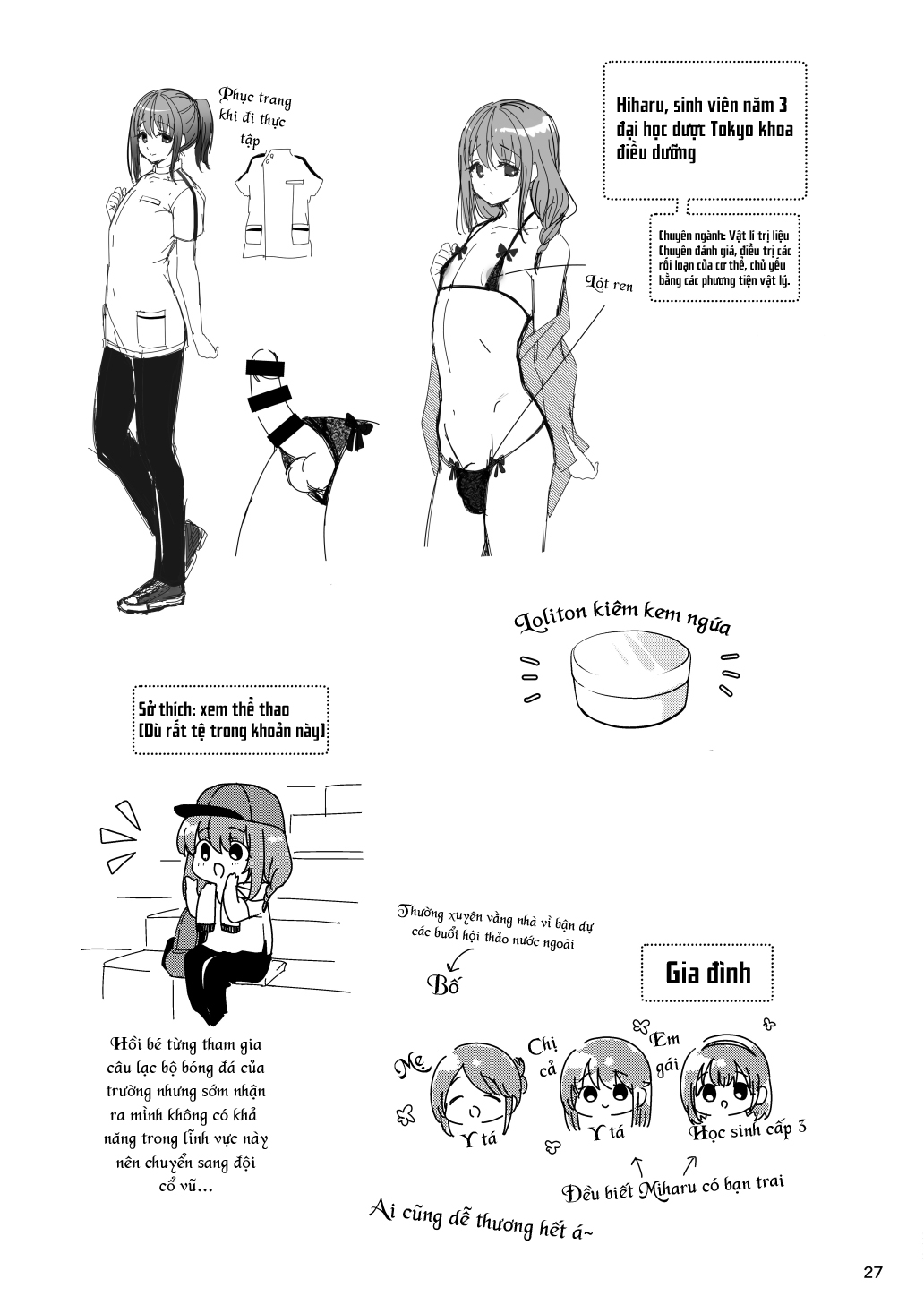 Đọc truyện hentai Senpai no Oppai - Chap 3