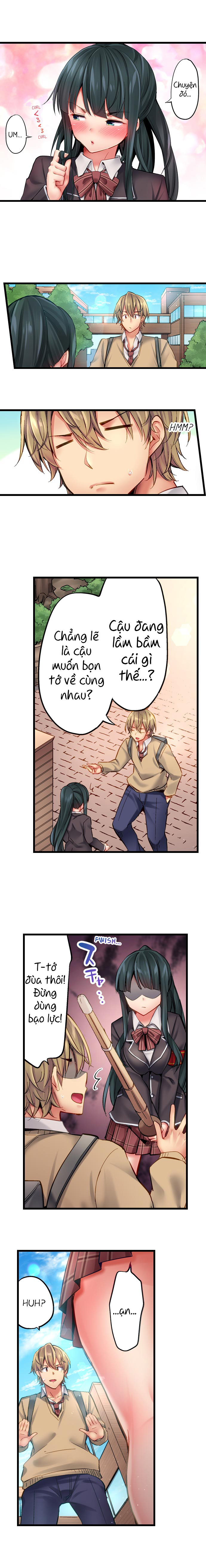 Đọc truyện hentai Busted in One Thrust - Chap 16: Gái rủ tắm chung :V