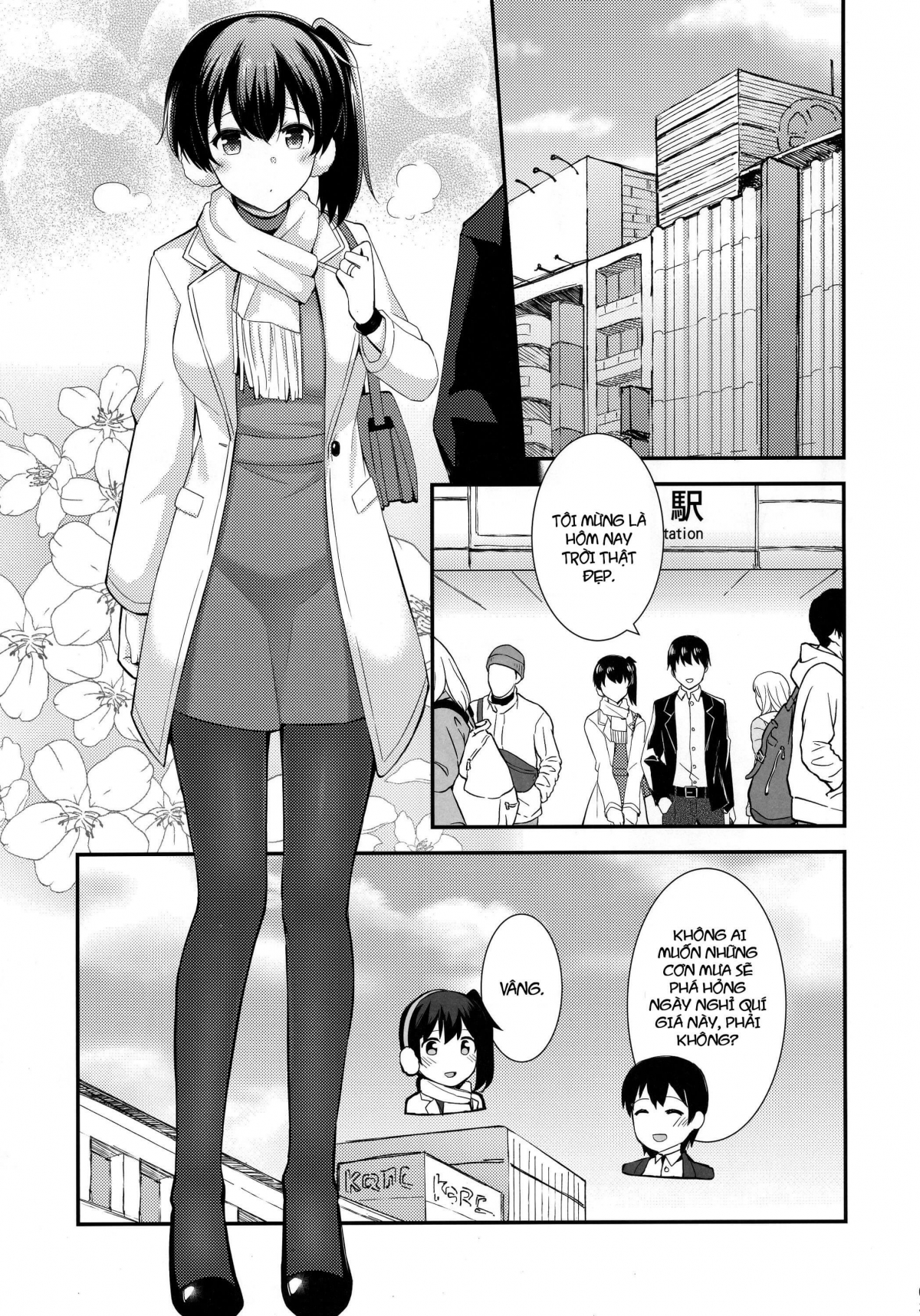 Đọc truyện hentai Một ngày hẹn hò qua đêm cùng Kaga - Oneshot