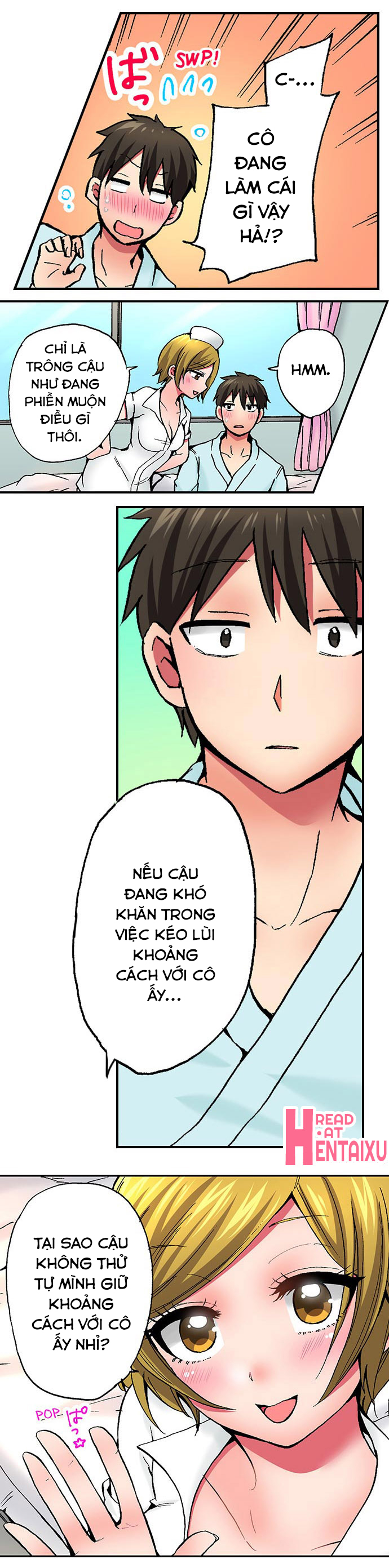 Đọc truyện hentai Pranking the Working Nurse - Chap 7