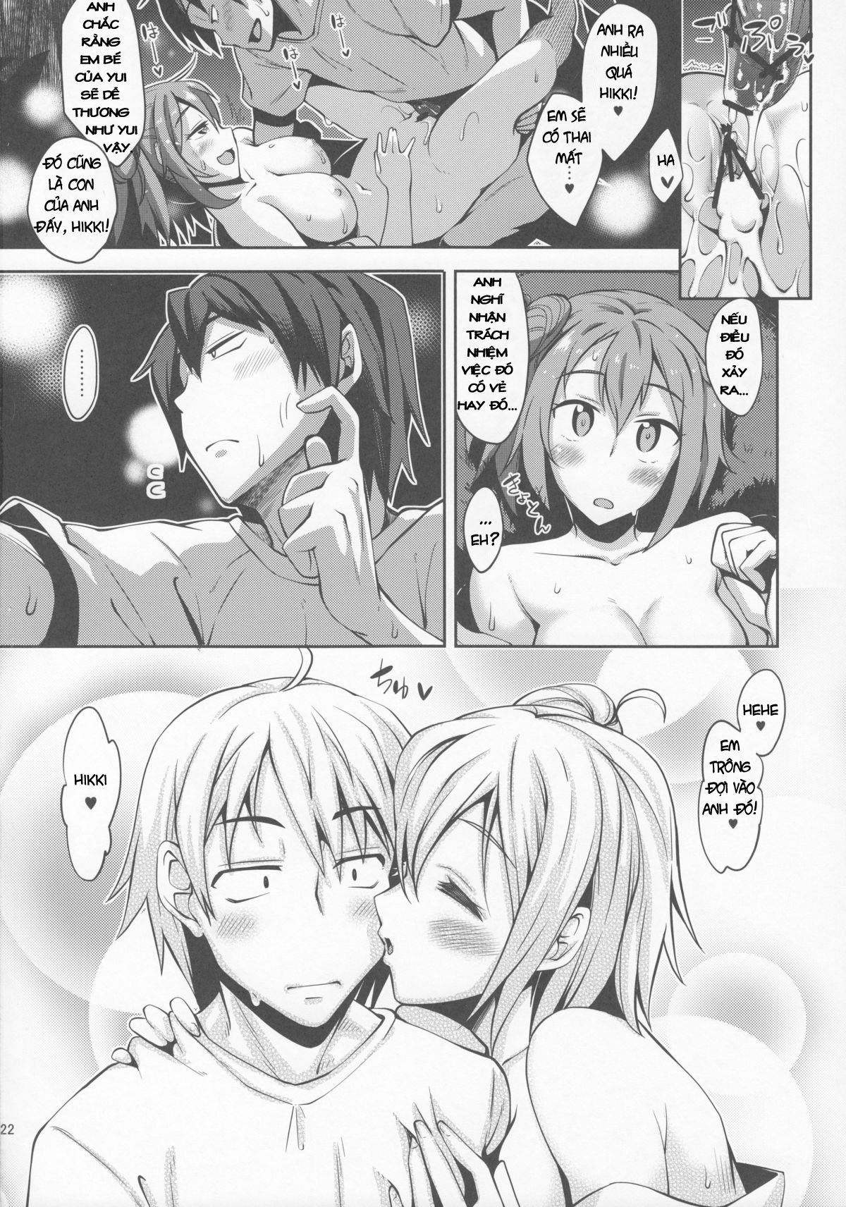 Đọc truyện hentai Yahari Yuigahama Yui wa Kawaii (bản remake) - Oneshot~ngọt