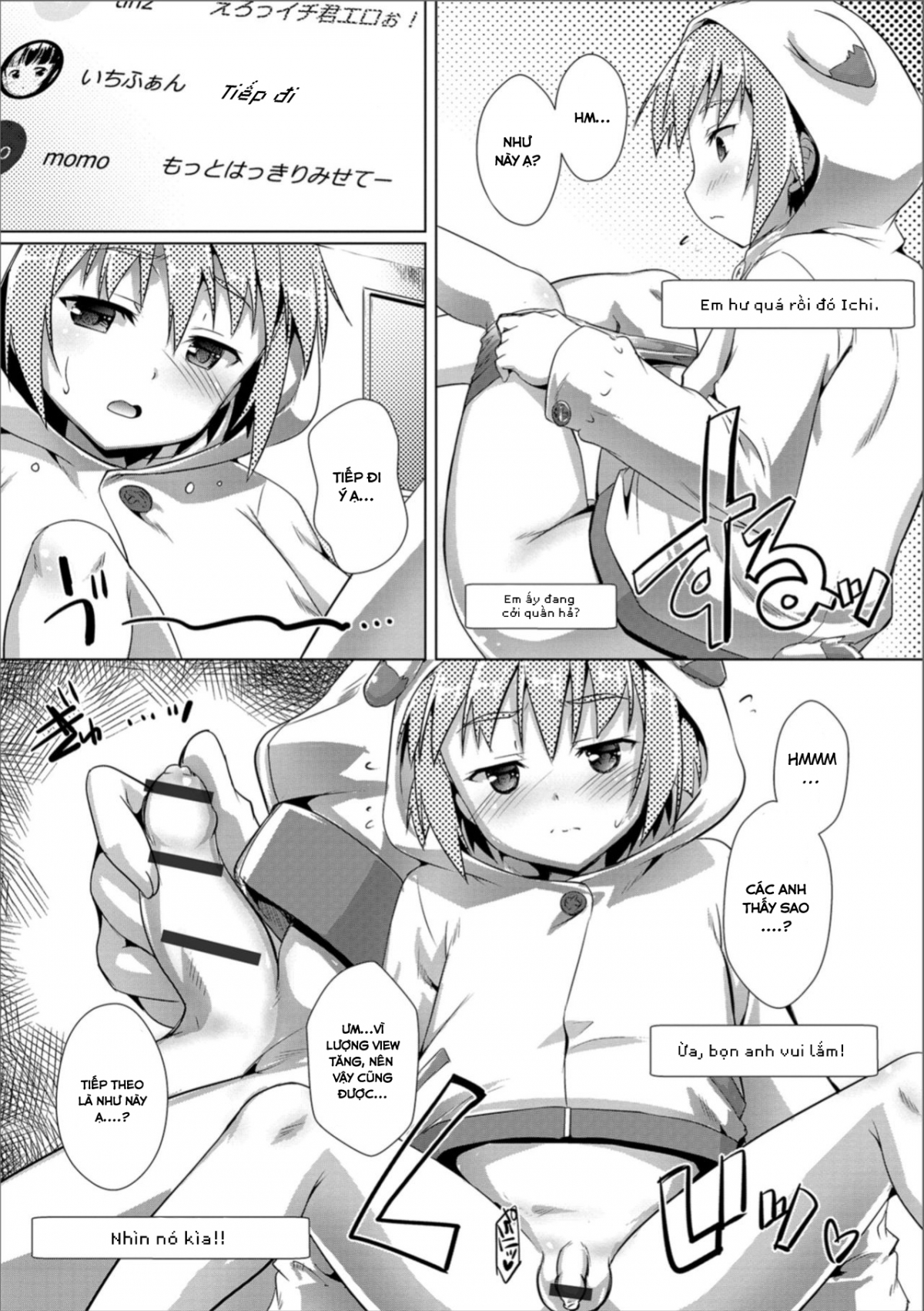 Đọc truyện hentai Dokidoki Broadcast - Oneshot