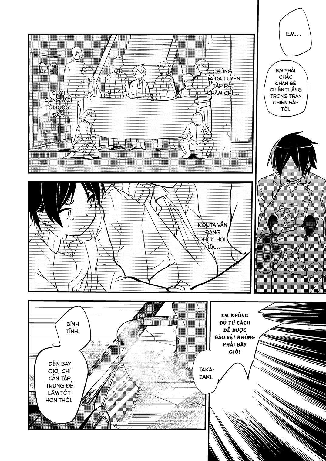 Đọc truyện hentai Nakimushi Buchou Make nai de - Oneshot