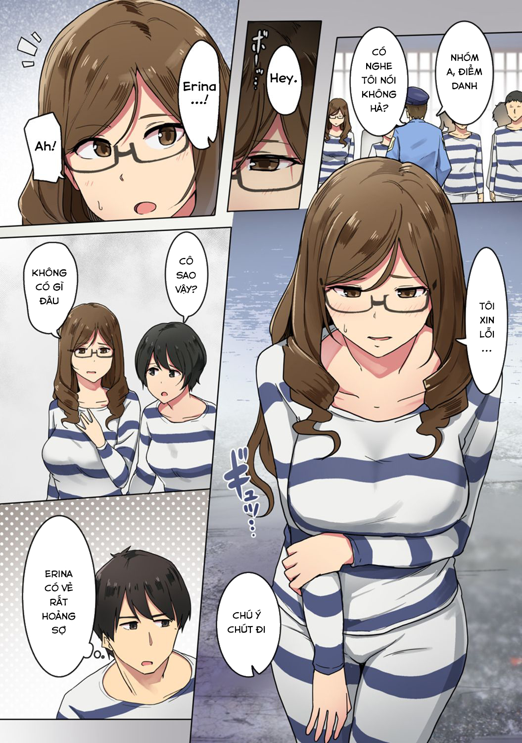 Đọc truyện hentai Kangoku Zemi Kanshu ni Zettai Fukujuu o Shiirarete - Chap 3