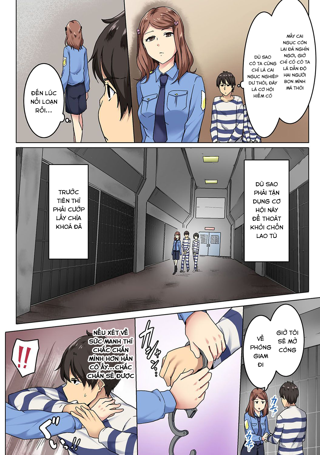 Đọc truyện hentai Kangoku Zemi Kanshu ni Zettai Fukujuu o Shiirarete - Chap 5