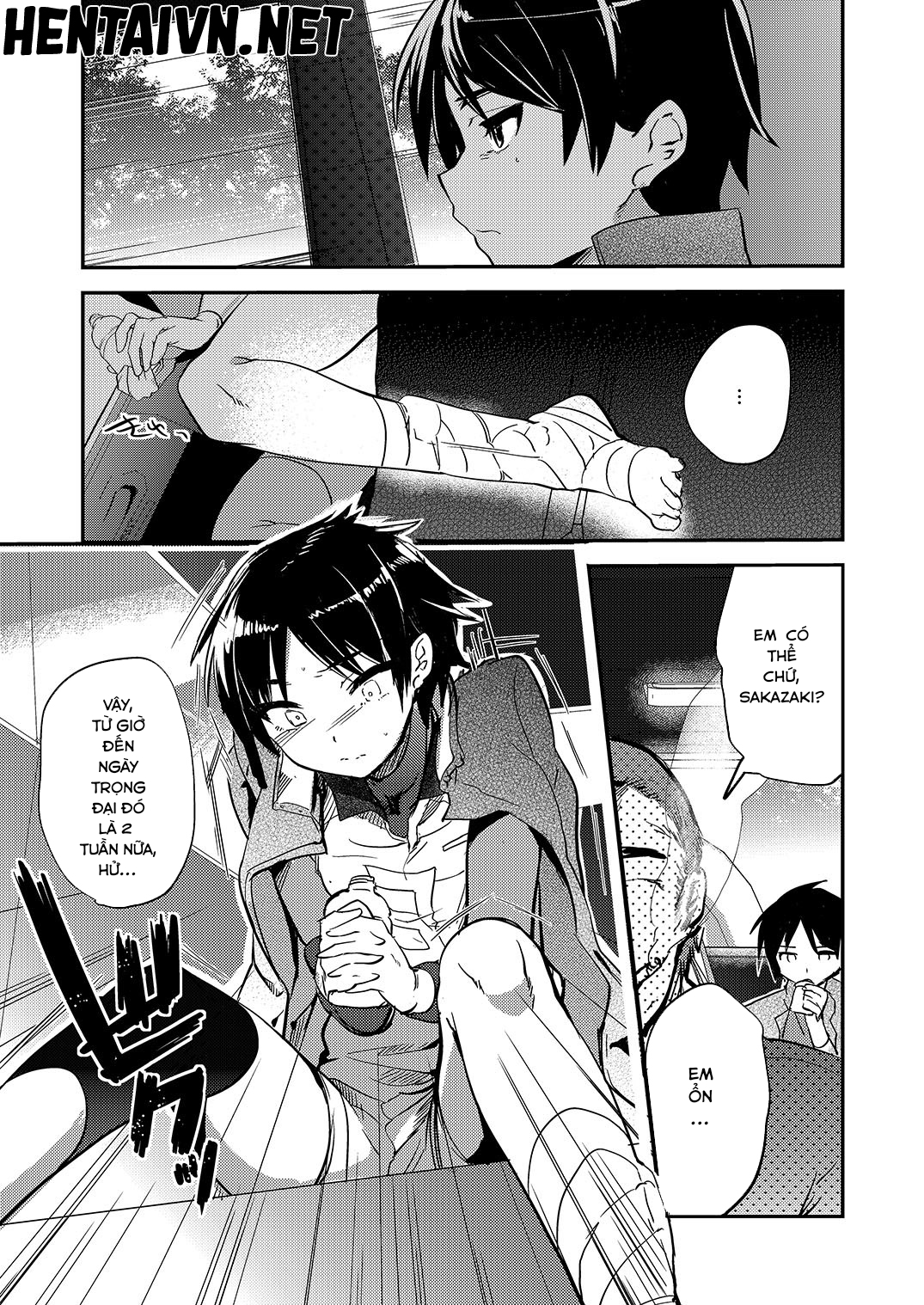 Đọc truyện hentai Nakimushi Buchou Make nai de - Oneshot