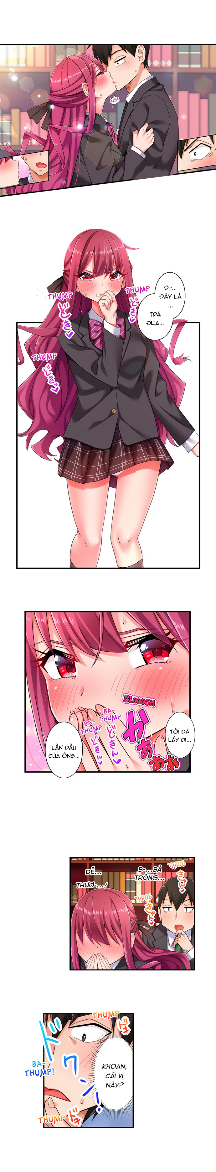 Đọc truyện hentai 360 Aphrodisiac Trap - Chap 8 - Nụ hôn đầu