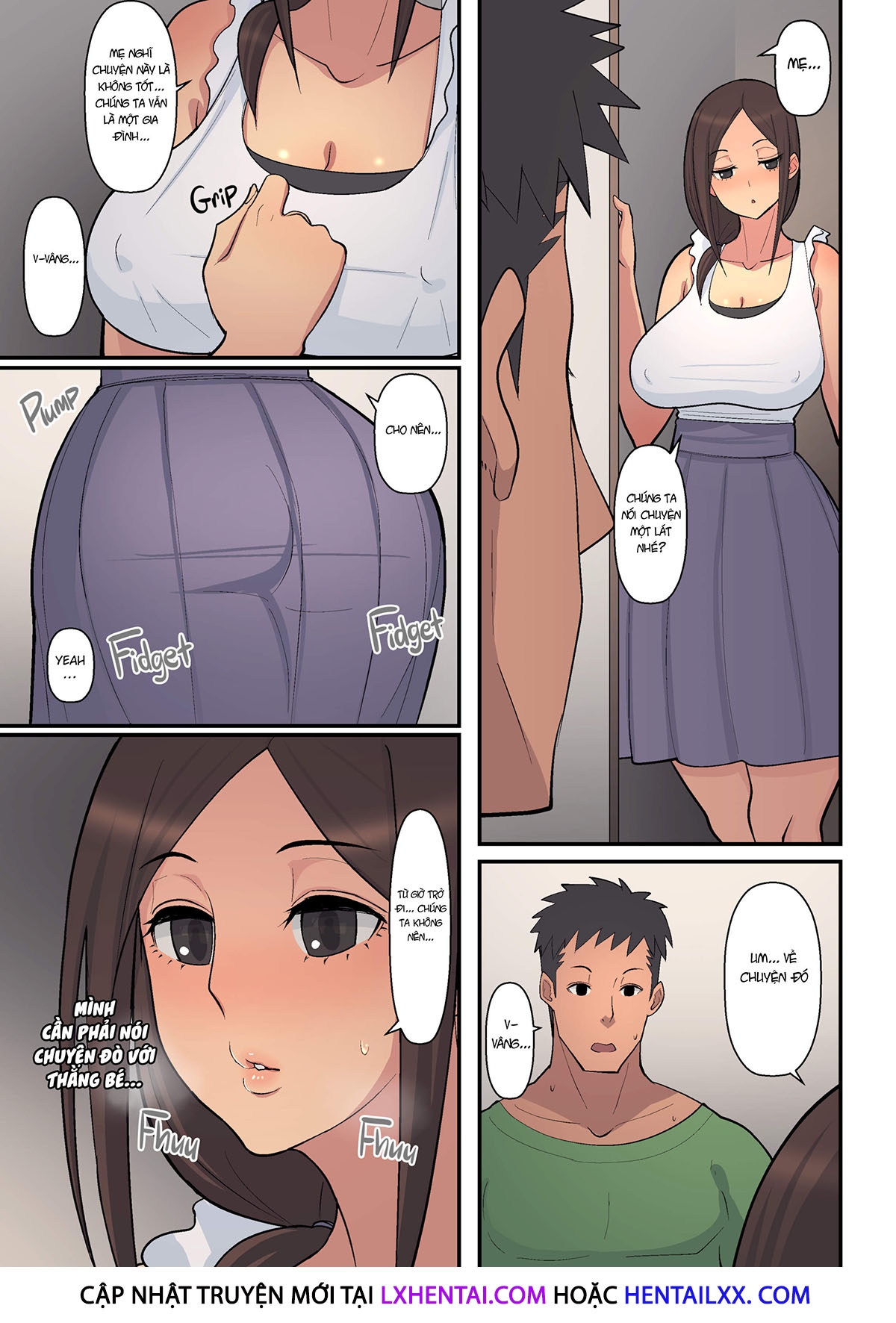 Đọc truyện hentai Haha kara Inbo ni Natta Wake - Oneshot - Không che