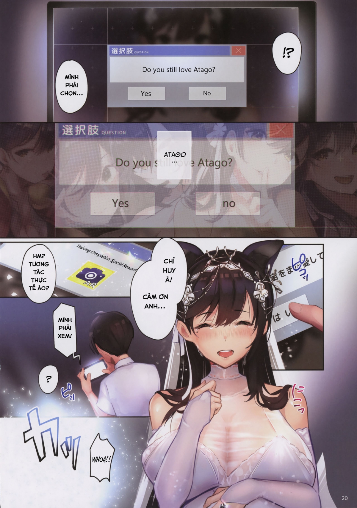 Đọc truyện hentai Junai NTR~Login Sabottara Yome ga Mesuinu Kaihatsu Sareteta~ (Azur Lane) - Oneshot