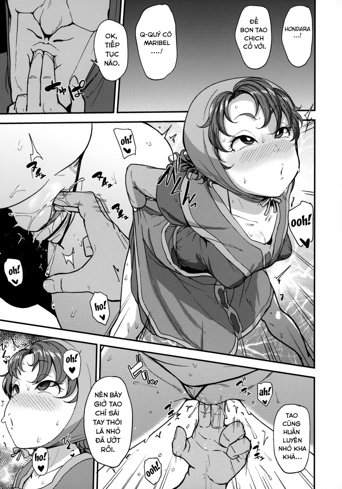 Đọc truyện hentai Amimoto no Musume Maribel Saimin Choukyou (Dragon Quest VII) - Chap 2