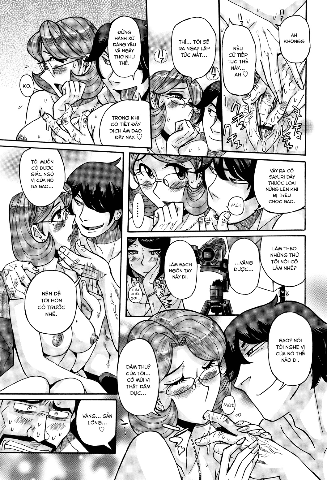 Đọc truyện hentai Bà già nhà tôi vẫn cực kì gợi dục - Chap 3