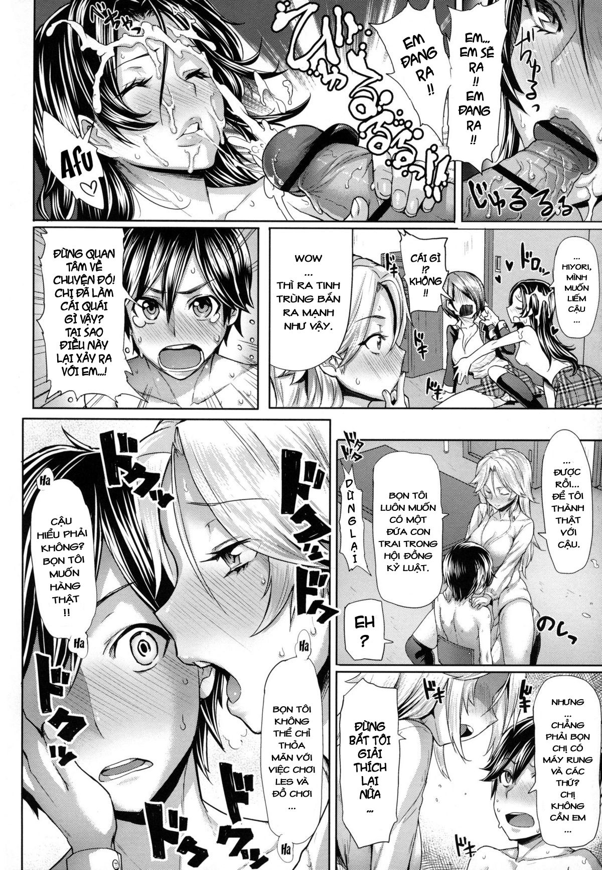Đọc truyện hentai Limit Breaaak!!!! Chap 2: Hội đồng kỷ luật~!!