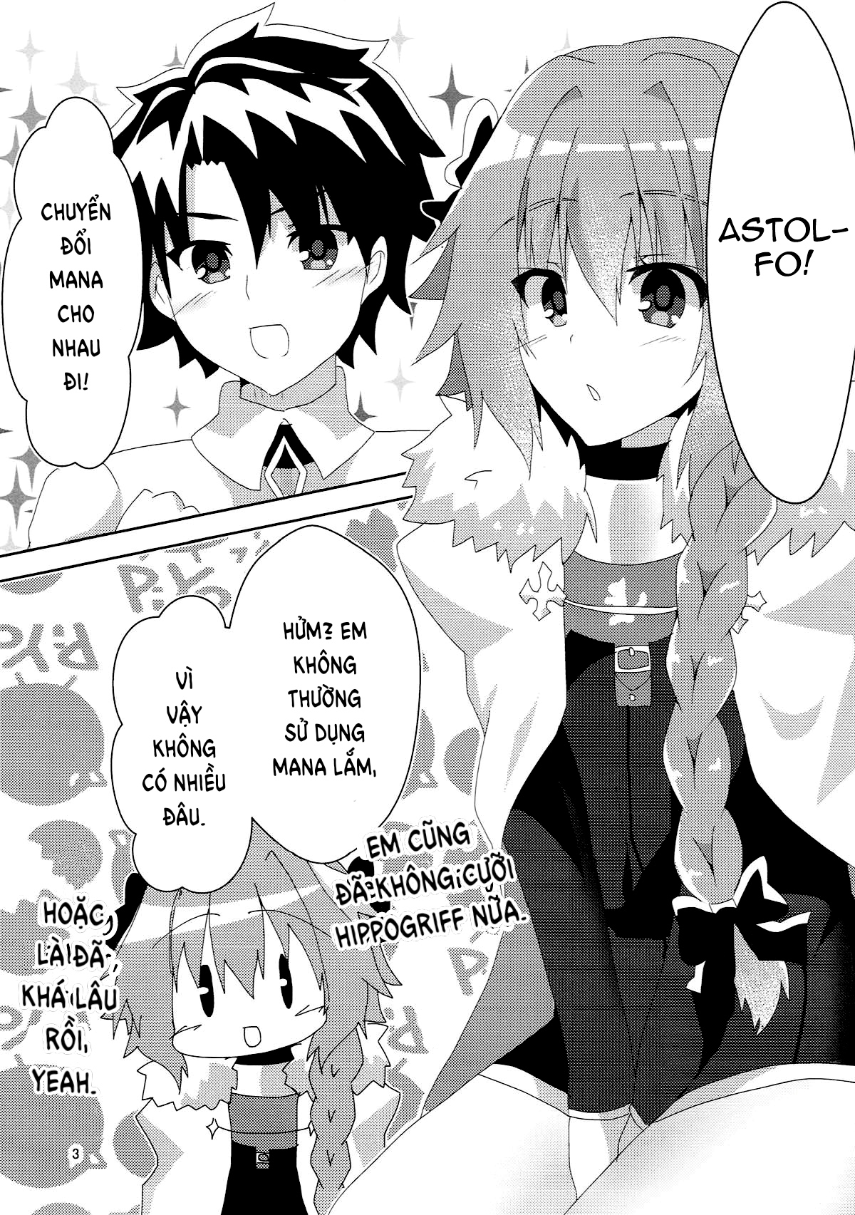 Đọc truyện hentai Trái tim Astolfo - Oneshot