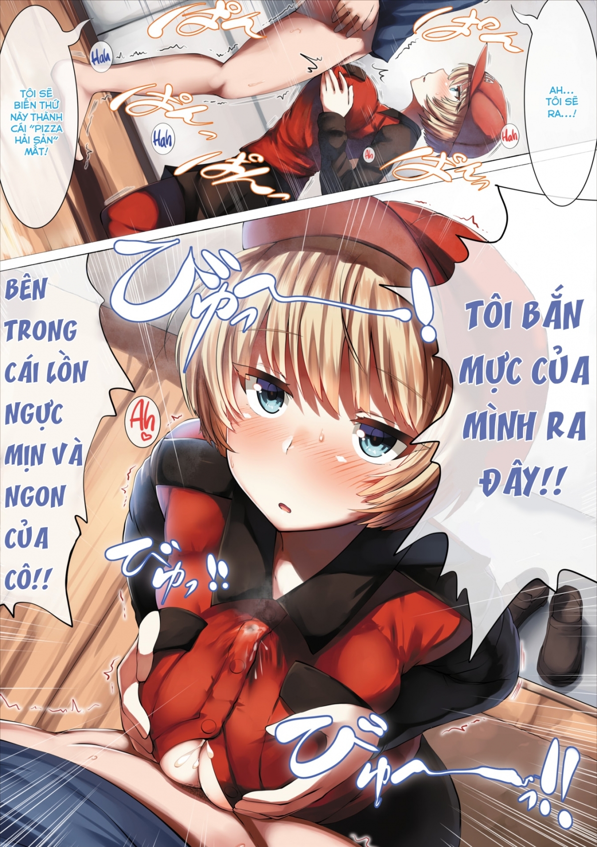 Đọc truyện hentai New Girl's Part-Time Job - Pizza Delivery