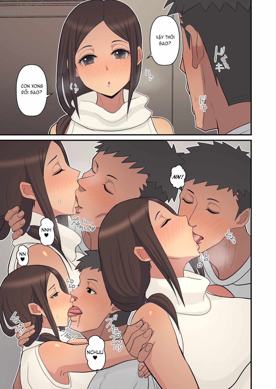 Đọc truyện hentai Haha kara Inbo ni Natta Wake - Oneshot