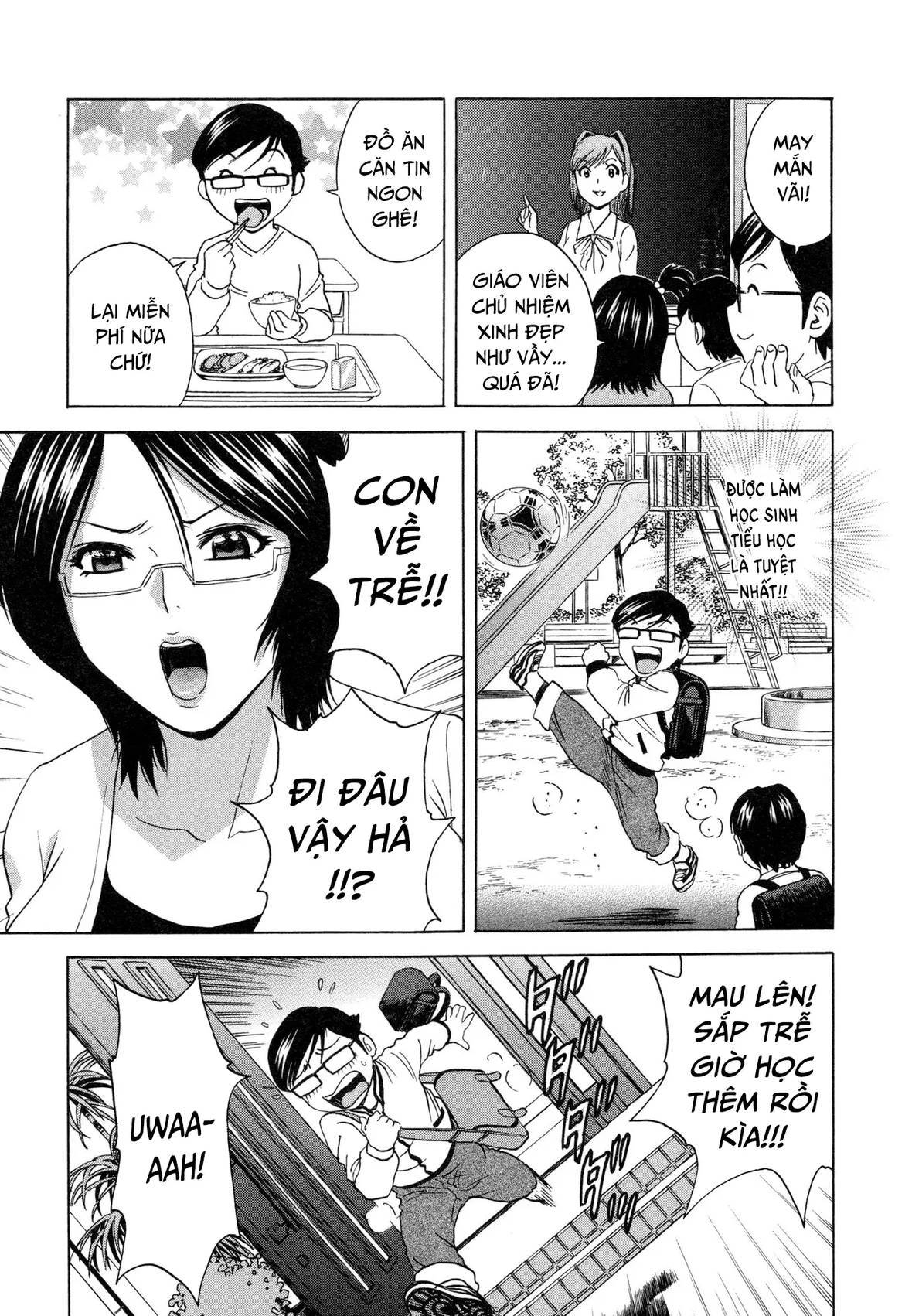 Đọc truyện hentai Trở thành một đứa trẻ và địt tất cả mọi người - Chap 1