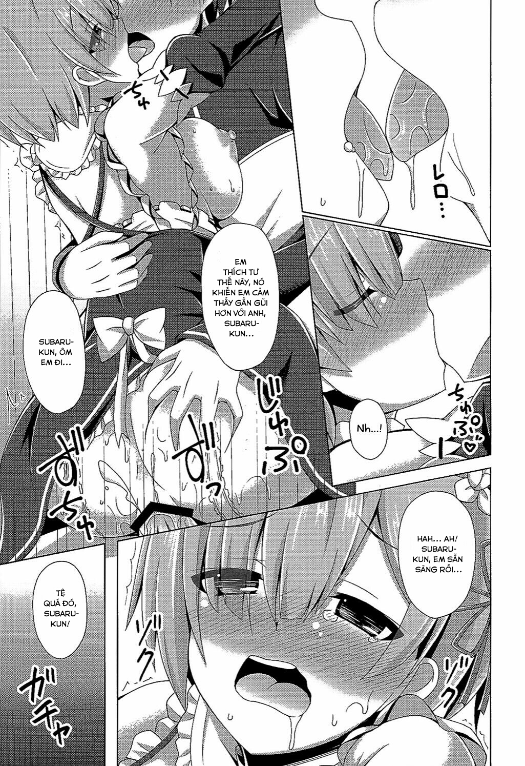 Đọc truyện hentai Teach me, Rem-sensei! An introduction to sex with Emilia-tan (Re:Zero kara Hajimeru Isekai Seikatsu) - Oneshot