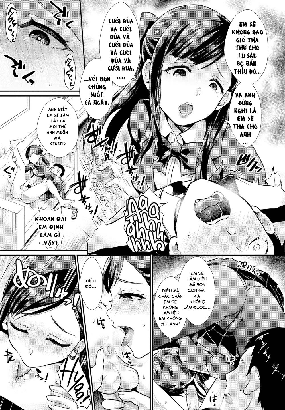 Đọc truyện hentai Hãy chỉ để mắt đến em thôi! - Oneshot