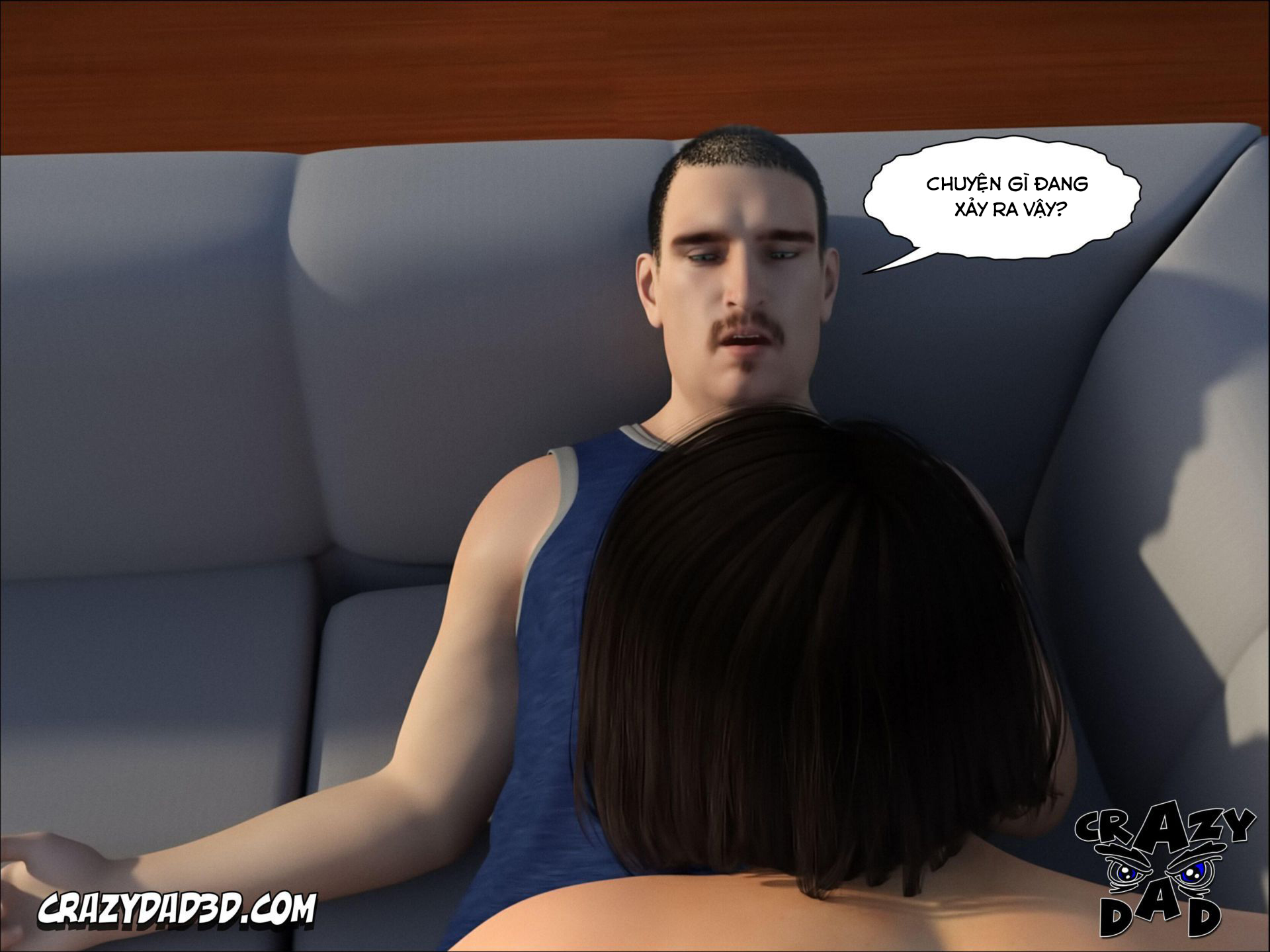 Đọc truyện hentai Foster Mother - Vol 4 - Chap 11: Địt ngay trên ông ta.