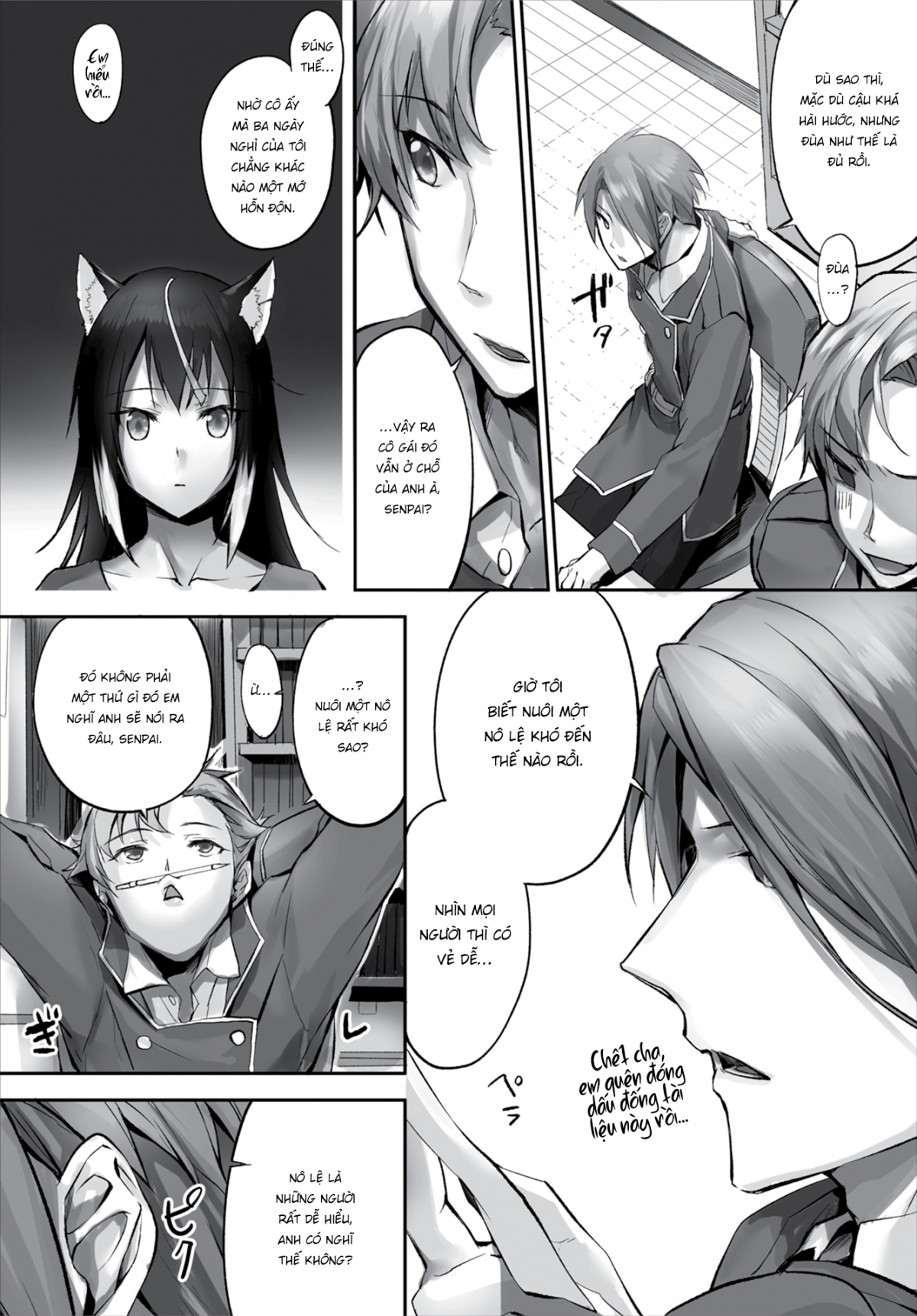 Đọc truyện hentai Nô lệ tai mèo - Chap 5