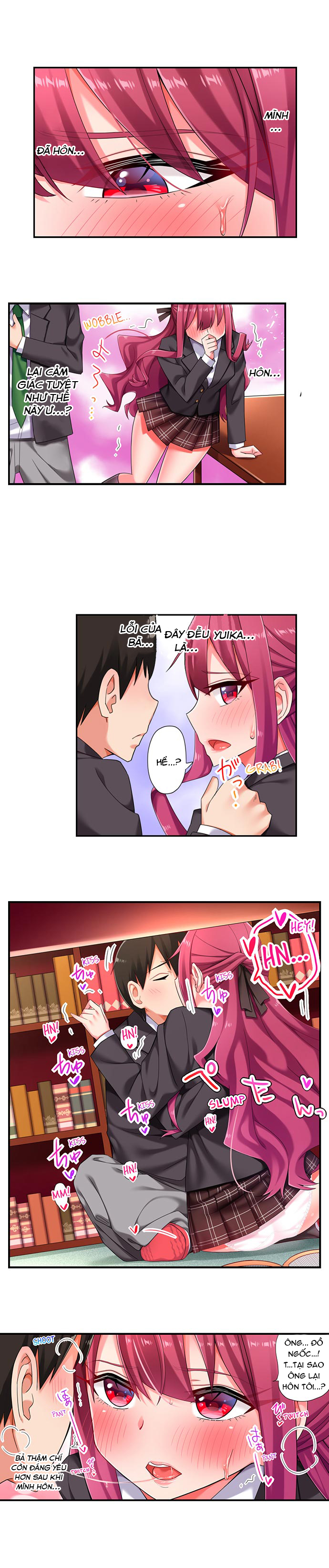 Đọc truyện hentai 360 Aphrodisiac Trap - Chap 8 - Nụ hôn đầu