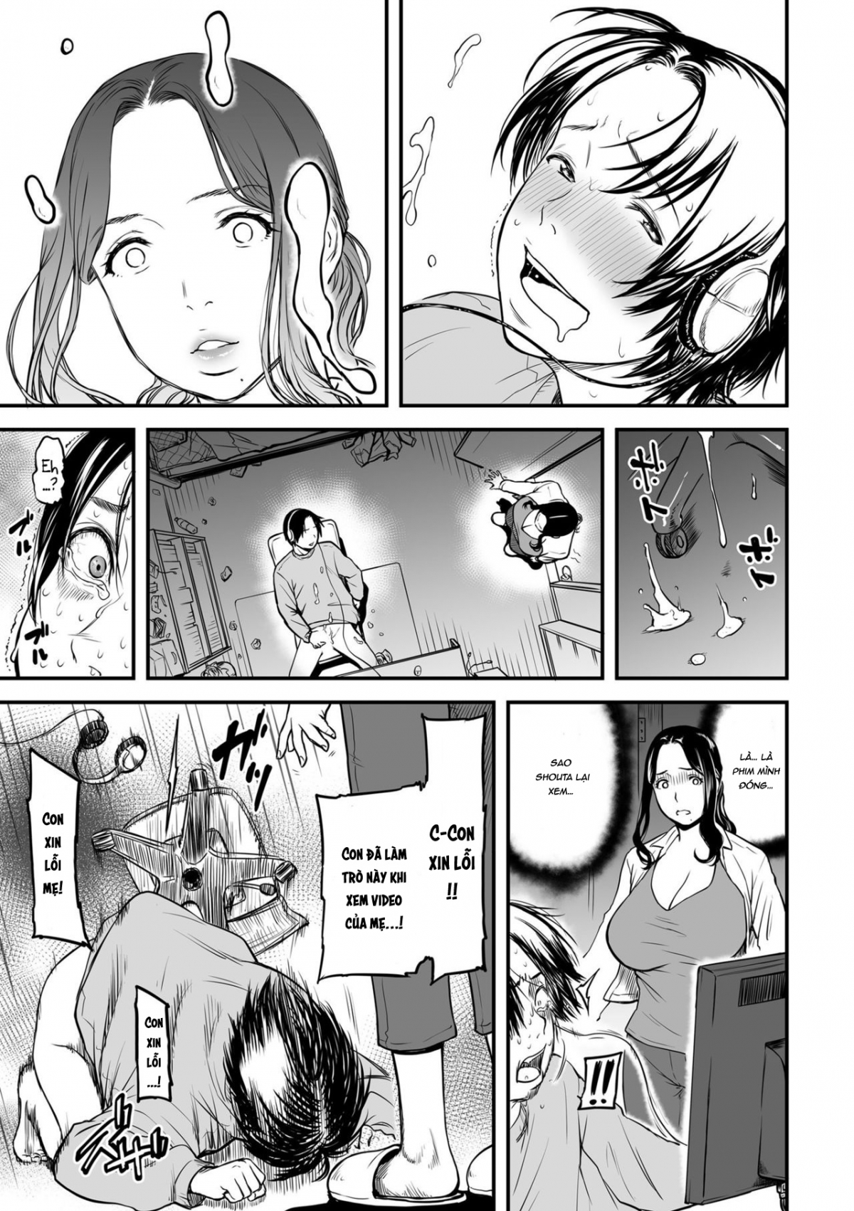 Đọc truyện hentai Mẹ tôi là diễn viên JAV - Chap 1