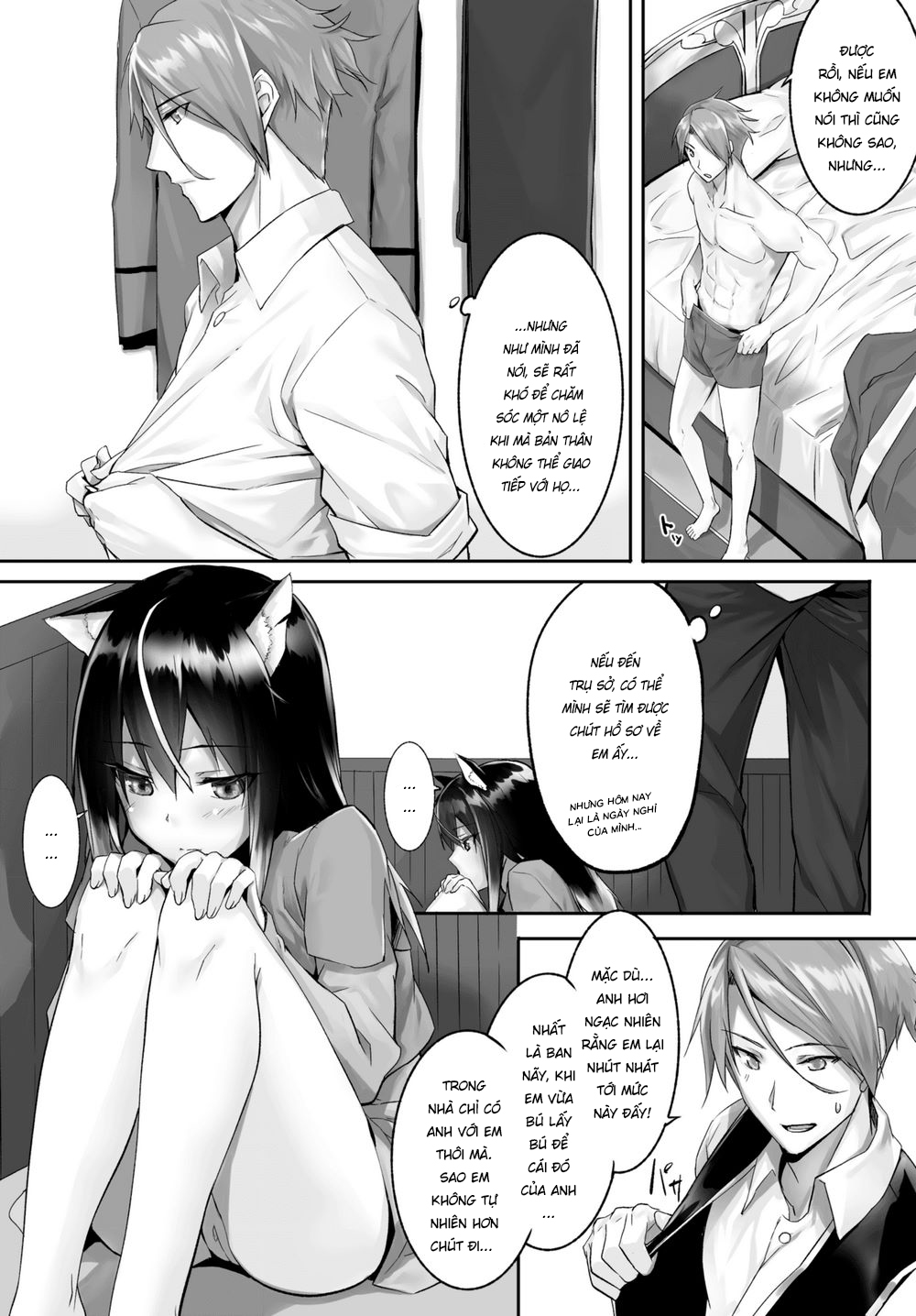 Đọc truyện hentai Nô lệ tai mèo - Chap 2