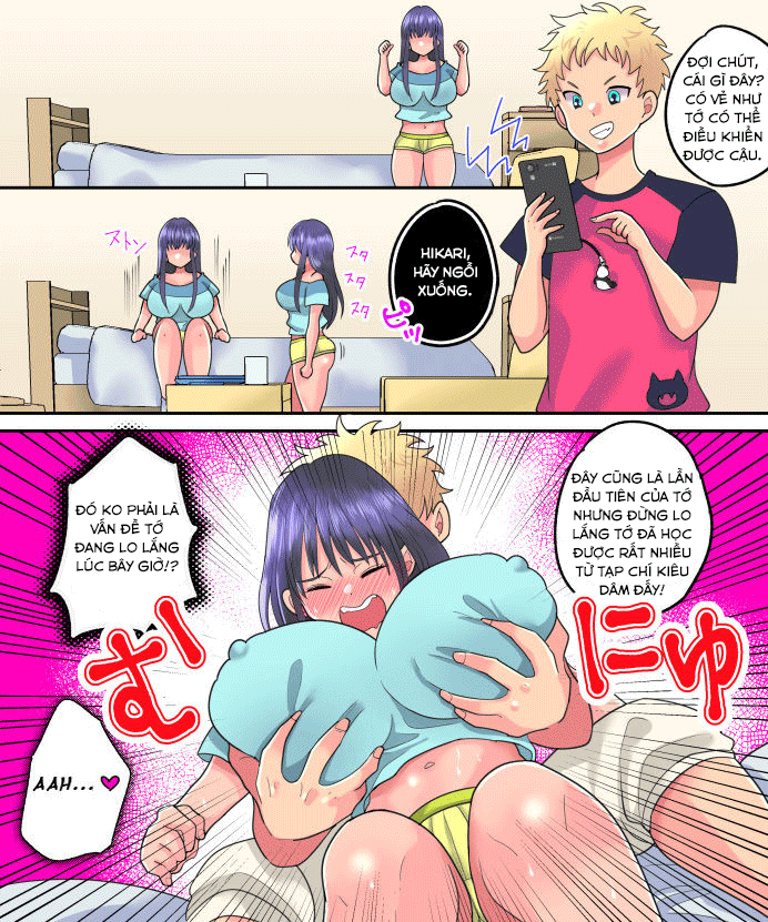 Đọc truyện hentai Trả đũa bằng ứng dụng TSF! - Oneshot