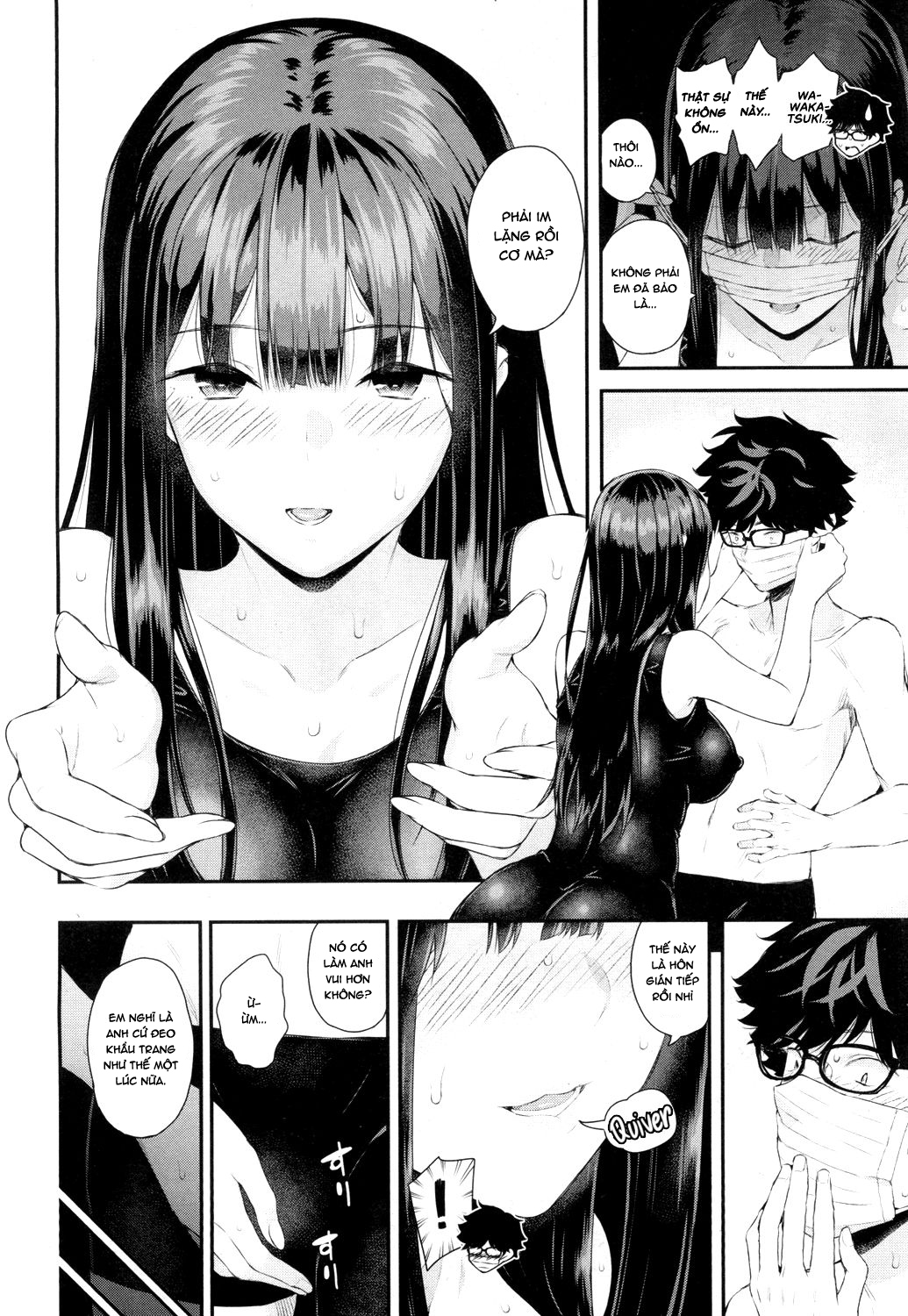 Đọc truyện hentai Wakatsuki, Mask wo Totteyo! - Chap 2