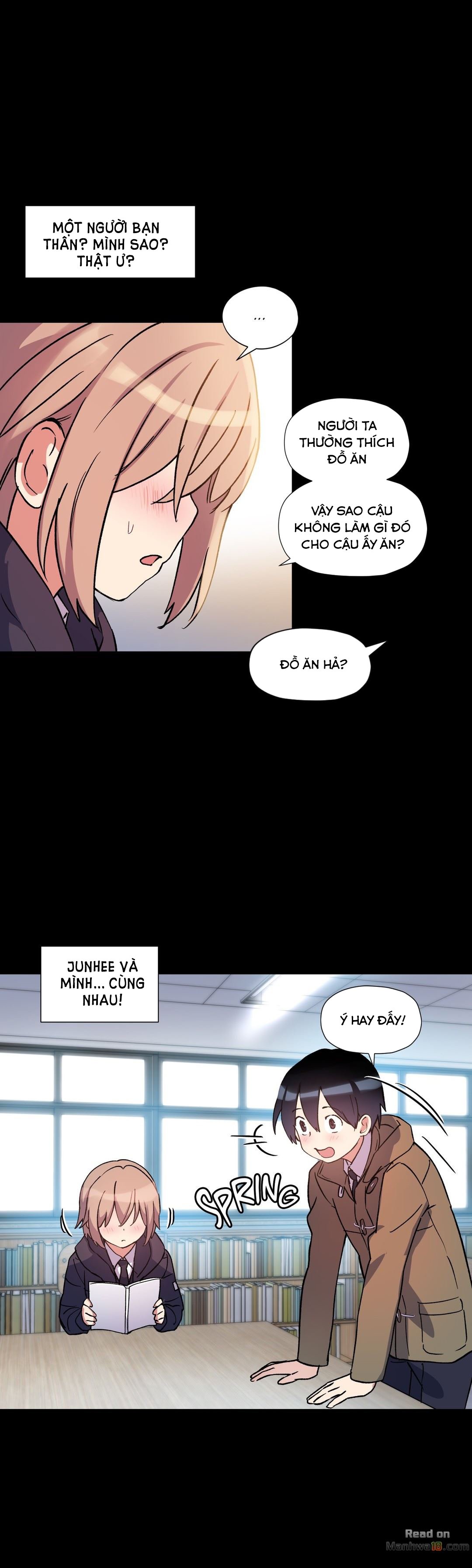 Đọc truyện hentai Dõi theo tình đầu - Chap 46