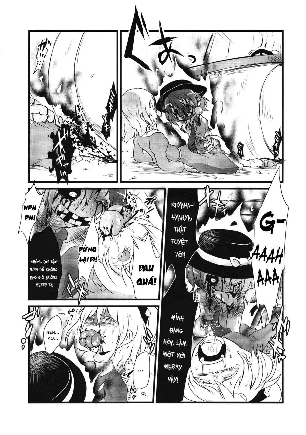 Đọc truyện hentai Tuyển tập guro ngắn( Touhou Project) - Merry