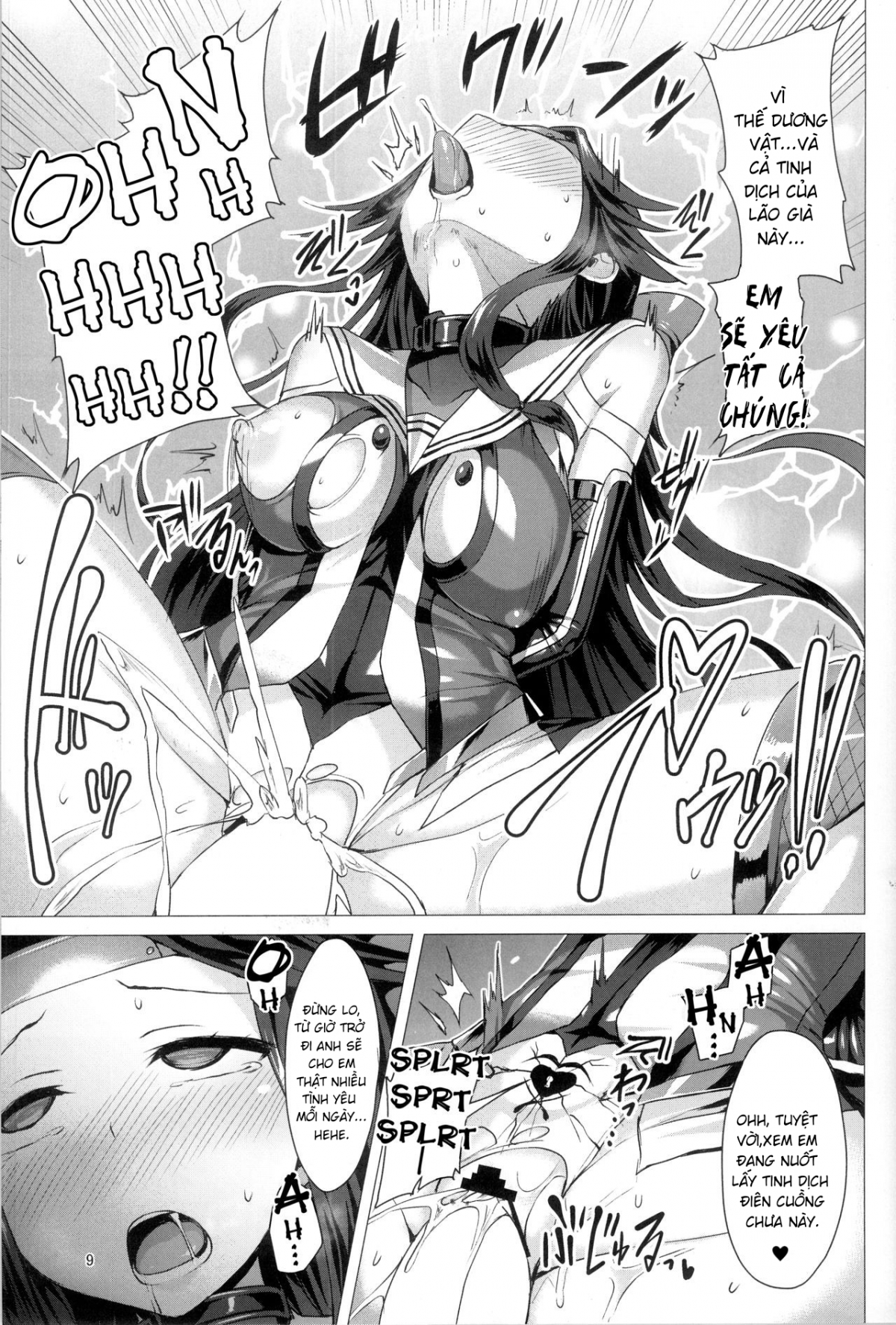 Đọc truyện hentai Slave Fleet Harlot Jintsuu - Oneshot