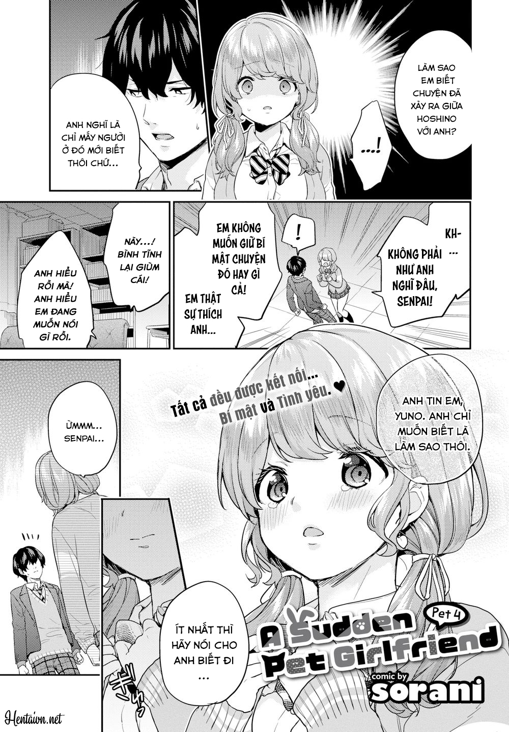 Đọc truyện hentai A Sudden Pet Girlfriend - Chap 4 - End