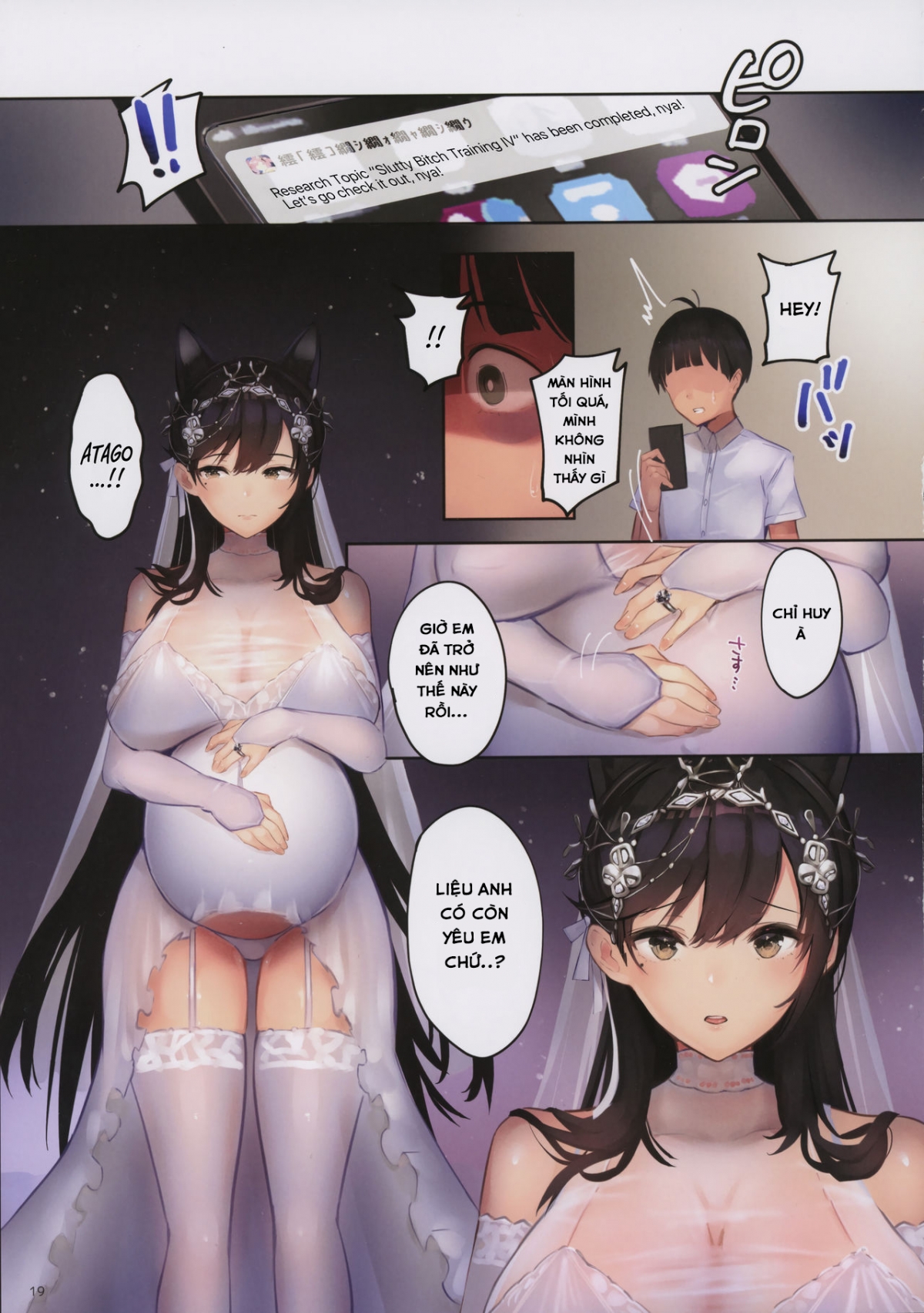 Đọc truyện hentai Junai NTR~Login Sabottara Yome ga Mesuinu Kaihatsu Sareteta~ (Azur Lane) - Oneshot