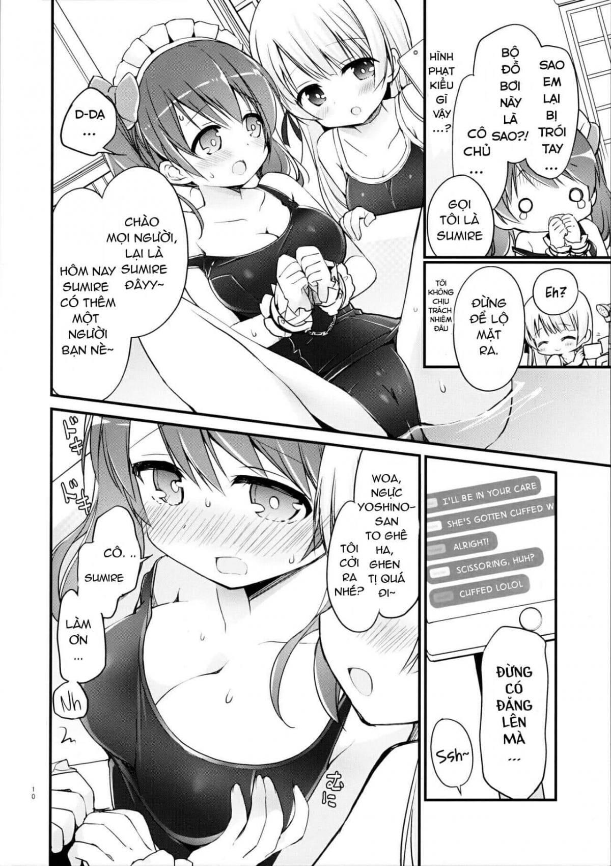 Đọc truyện hentai Ojou-sama no Himegoto Bathroom 2 - Oneshot