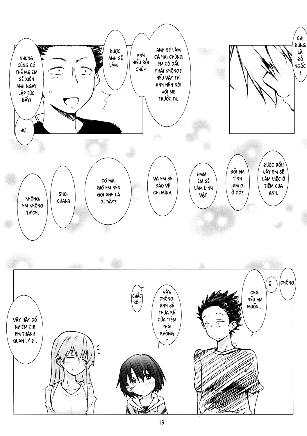 Đọc truyện hentai With My Sister... (Koe no Katachi) - Oneshot